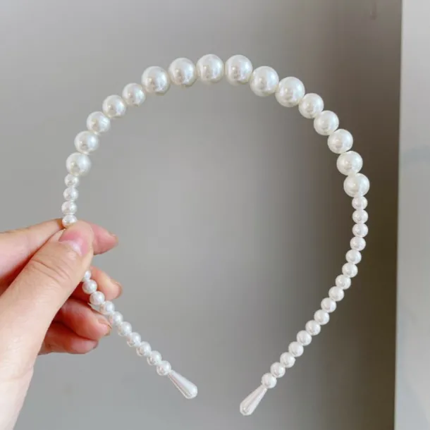 Headbands Imitation Pearl Alloy Party / Evening Holiday Classic Style Sweet With Imitation Pearl Headpiece Headwear