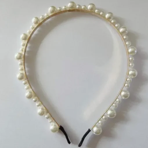 Headbands Imitation Pearl Alloy Party / Evening Holiday Classic Style Sweet With Imitation Pearl Headpiece Headwear