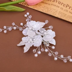 Headdress Hair Clip Rhinestone Alloy Wedding Cocktail Elegant Luxury With Rhinestone Faux Pearl Headpiece Headwear