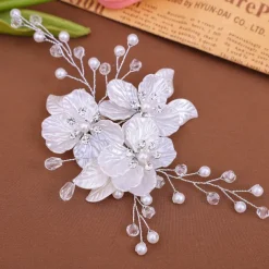 Headdress Hair Clip Rhinestone Alloy Wedding Cocktail Elegant Luxury With Rhinestone Faux Pearl Headpiece Headwear