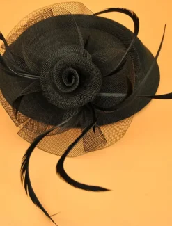 Headdress Tulle Wedding Elegant Vintage With Tulle Headpiece Headwear Fascinators Race Day Dress