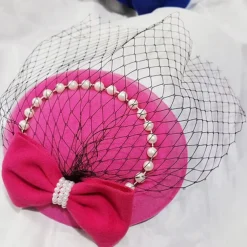 Headpiece Fabric Wedding Evening Party Elegant Wedding With Hollow-out Headpiece Headwear