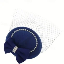 Headpiece Fabric Wedding Evening Party Elegant Wedding With Hollow-out Headpiece Headwear