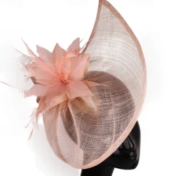 Headpiece Faux Linen Feathers Wedding Evening Party Elegant Wedding With Feather Headpiece Headwear