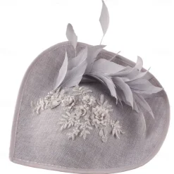 Headpiece Faux Linen Feathers Wedding Evening Party Elegant Wedding With Feather Headpiece Headwear