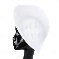 Headpiece Faux Linen Feathers Wedding Evening Party Elegant Wedding With Feather Headpiece Headwear