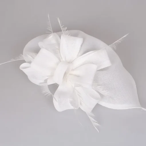 Headpiece Faux Linen Feathers Wedding Evening Party Elegant Wedding With Feather Headpiece Headwear