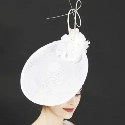 Headpiece Faux Linen Wedding Evening Party Elegant Wedding With Flower Headpiece Headwear