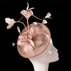 Headpiece Feathers Sinamay Wedding Evening Party Elegant Wedding With Feather Headpiece Headwear