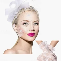 Headpiece Feathers Wedding Evening Party Elegant Wedding With Feather Headpiece Headwear