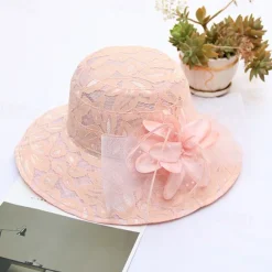 Headpiece Feathers Wedding Evening Party Elegant Wedding With Lace Headpiece Headwear