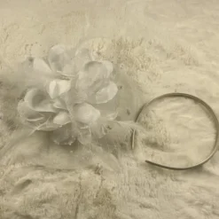 Headpiece Tulle Feathers Wedding Evening Party Elegant Wedding With Feather Flower Headpiece Headwear