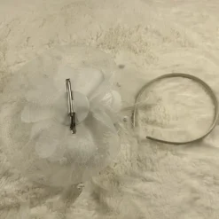 Headpiece Tulle Feathers Wedding Evening Party Elegant Wedding With Feather Flower Headpiece Headwear