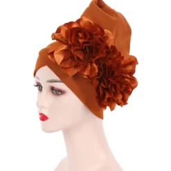 Headwear Headpiece Silk Like Satin Turbans Party / Evening Holiday Kentucky Derby Cocktail Royal Astcot Ethnic Style With Flower Tiered Headpiece Headwear