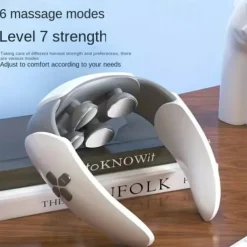 Heat Compress Neck Protector TENS Microcurrent Pulse Pat Shoulder Neck Physiotherapy Instrument Cervical Spine Massage Instrument