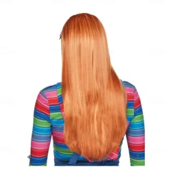 Heat Resistant Long Chucky Wig - Child's Play Carnival Wigs Halloween Wigs