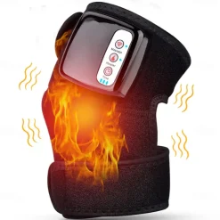 Heated Knee Massager Shoulder Electric Shoulder Elbow Knee Massager Hot Compress Vibration Multifunctional Heating Kneepad Massage Physiotherapy Instrument