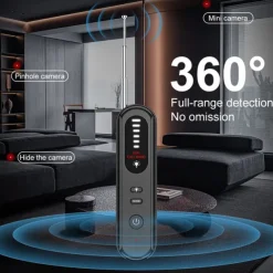 Hidden Camera Detector GPS Tracker Detector Find Wireless Bugging Devices in Cars Bathrooms Offices Hotels
