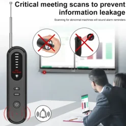 Hidden Camera Detector GPS Tracker Detector Find Wireless Bugging Devices in Cars Bathrooms Offices Hotels