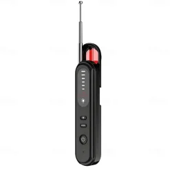 Hidden Camera Detector Listening Device Tracker Anti-Spy Electronic Signal 5 Levels Sensitivity Wireless Signal Scanner for Home