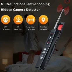 Hidden camera Infrared detector Anti-spy car GPS tracking listening device RF wireless signal scanner Gadget Security protection