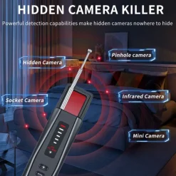 Hidden camera Infrared detector Anti-spy car GPS tracking listening device RF wireless signal scanner Gadget Security protection
