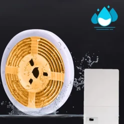 High Brightness Flexible LED Strip Light, Outdoor Waterfproof Strip Light USB or Battery Powered 5V 5050 SMD Multicolor Optional Indoor and Outdoor Activity Computer TV Background Wardrobe Bar Counter