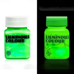 High Brightness Luminous Acrylic Paint 58ml Student Hand-painted DIY Textile Wall Painting Super Bright Light Storage Pigment
