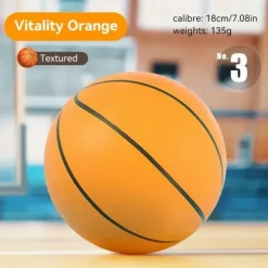 High Elasticity Silent Patting Ball Noise-Free Fun Children's Silent Patting Ball - High Elasticity & Solid Sponge Basketball! Halloween Christmas gift Christmas Halloween Thanksgiving gift