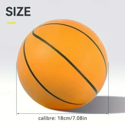 High Elasticity Silent Patting Ball Noise-Free Fun Children's Silent Patting Ball - High Elasticity & Solid Sponge Basketball! Halloween Christmas gift Christmas Halloween Thanksgiving gift