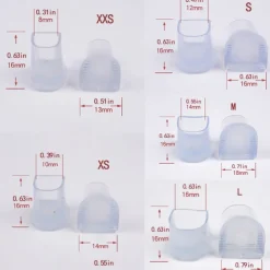 High Heel Protectors for Women – Clear Anti-Slip Stiletto Heel Covers for Weddings, Grass Events, and Outdoor Parties