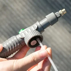 High Pressure Manual Sprayer Pump - Metal & Plastic, No Electricity Needed, Adjustable Nozzle for Mosquito Control, Gardening & Pest Management, Durable & Easy to Use