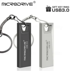 High Speed USB 3.0 Metal Flash Drive 32GB 64GB 128GB Pendrive Waterproof usb drive Pen Mini memory Sticks with key ring