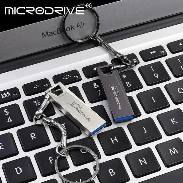 High Speed USB 3.0 Metal Flash Drive 32GB 64GB 128GB Pendrive Waterproof usb drive Pen Mini memory Sticks with key ring