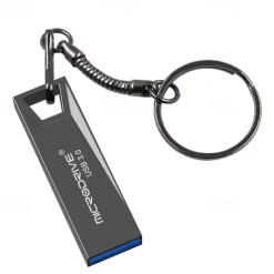 High Speed USB 3.0 Metal Flash Drive 32GB 64GB 128GB Pendrive Waterproof usb drive Pen Mini memory Sticks with key ring