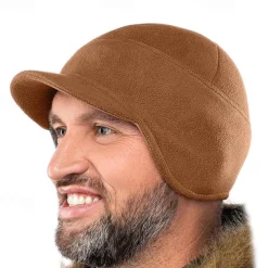 Hiking Cap Balaclava Thermal Warm Windproof Comfortable Winter Autumn / Fall Men's Fishing Activity