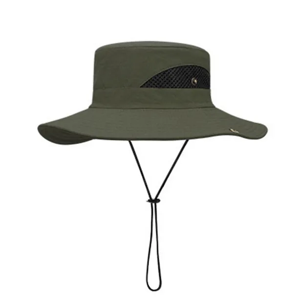 Hiking Hat Sun Hat for Men/Women, Sun Protection Wide Brim Bucket Hat Waterproof Breathable Packable Boonie Hat for Fishing Camping Hiking