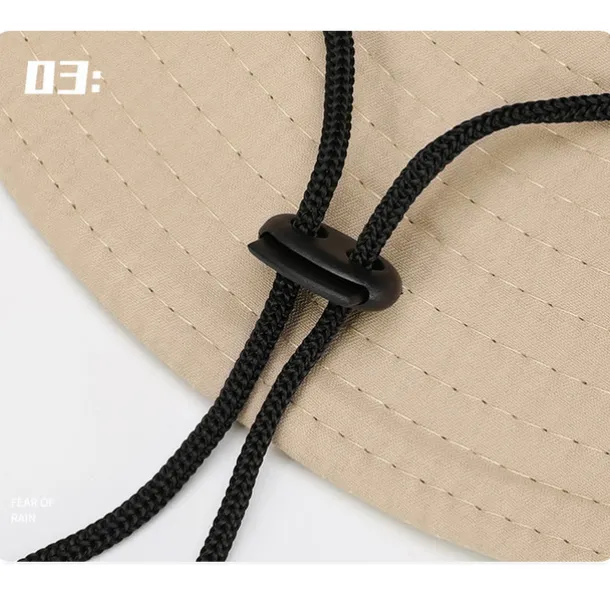 Hiking Hat Sun Hat for Men/Women, Sun Protection Wide Brim Bucket Hat Waterproof Breathable Packable Boonie Hat for Fishing Camping Hiking