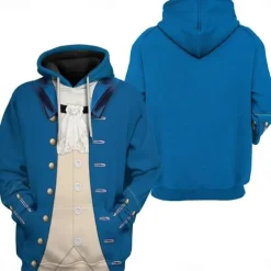 Historical Figure Napoléon Bonaparte Cosplay Costume Hoodie Anime Graphic 3D Printing Harajuku Graphic For Men's Women's Adults' Back To School