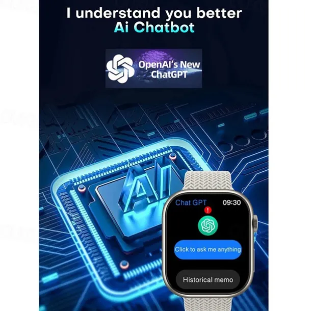 HK9 Pro Max Smart Watch with 2 Watch Bands 1.32 inch Smartwatch Fitness Running Bluetooth ECG+PPG Pedometer Call Reminder Android iOS Long Standby Hands-Free Calls Step Tracker IP68 22mm Watch Case