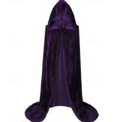 Hocus Pocus Witch Mary Sarah Cloak Masquerade Walpurgis Night Cosplay Costume Party Movie Cosplay for Men's Women's Boys Kid's Adults' Masquerade
