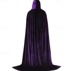 Hocus Pocus Witch Mary Sarah Cloak Masquerade Walpurgis Night Cosplay Costume Party Movie Cosplay for Men's Women's Boys Kid's Adults' Masquerade