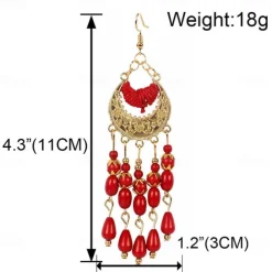 Hoop Earrings for Women Sensitive Ears Boho Earrings 1970s 1980s Retro Vintage Metal Earrings Hollow Earrings Daisy Earrings Fashion Jewelry