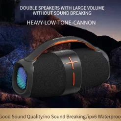 HOPESTAR H60 Wireless Speakers 20W Super Subwoofer Audio Center for Unparalleled Sound Quality
