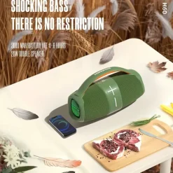 HOPESTAR H60 Wireless Speakers 20W Super Subwoofer Audio Center for Unparalleled Sound Quality