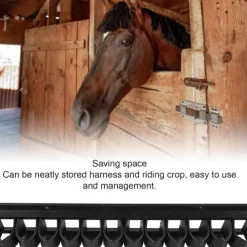 Horse Whip Crop Holder W ll Mounted Whip R ck Holder Horse Whip Crop Holder for Fishing Pole Stor ge nd Whip Holds up to 12 Whips or Crops