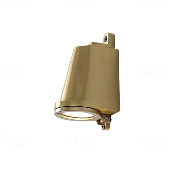 Horseshoe shaped industrial outdoor wall lamp black copper natural silver warm light neutral light waterproof wall lamp IP65 suitable for outdoor walls gardens porch corridors AC85-265V