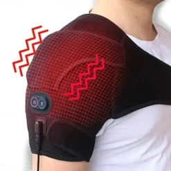 Hot shoulder shoulder USB three controllable temperature thermal shoulder physiotherapy hot compress heating cape