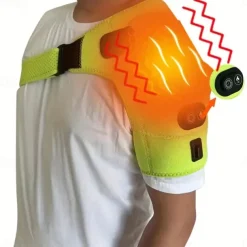 Hot shoulder shoulder USB three controllable temperature thermal shoulder physiotherapy hot compress heating cape