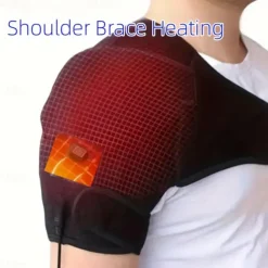Hot shoulder shoulder USB three controllable temperature thermal shoulder physiotherapy hot compress heating cape